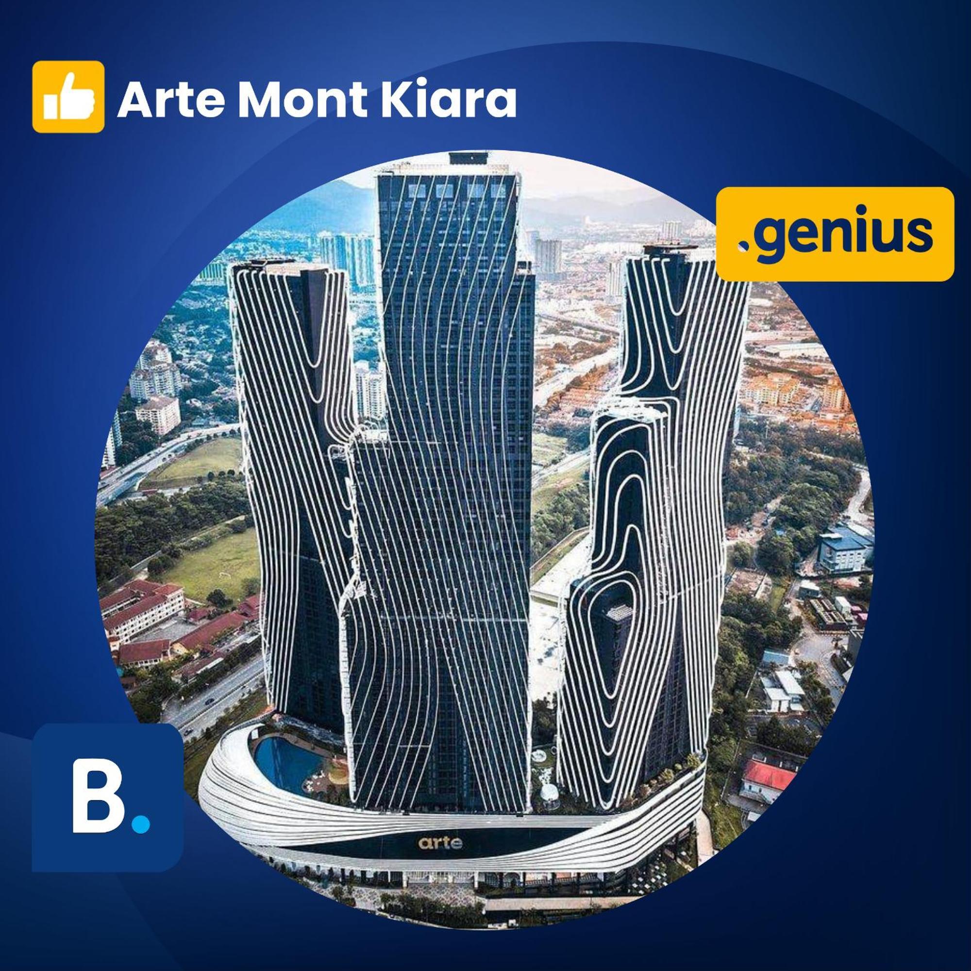 Arte Mont Kiara Kuala Lumpur Lejlighed Eksteriør billede